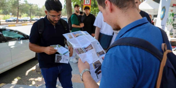 Diyarbakır’da Üniversite Öğrencilerine Hoşgeldin Standı ile Karşılama Programı