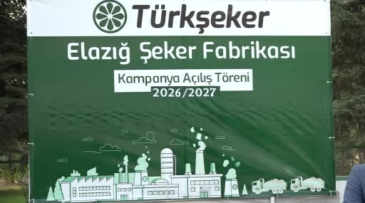 Elazığ Şeker Fabrikası 71. Kampanya Dönemi ile 240 Bin Ton Pancar İşleyecek