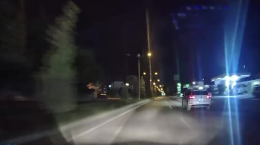 Elazığ’da Makas Atan Sürücünün Kameraya Yansıması