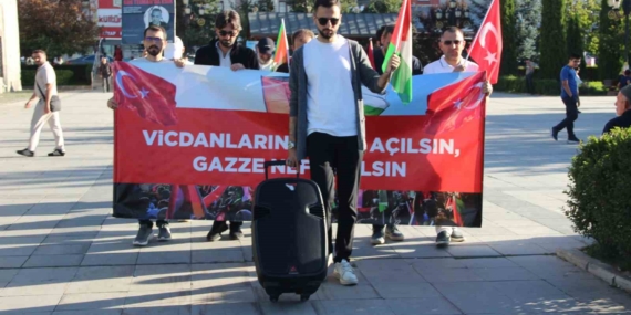 Erzurum Sağlıkçılarından Gazze İçin 150 Haftalık Dayanışma Yürüyüşü