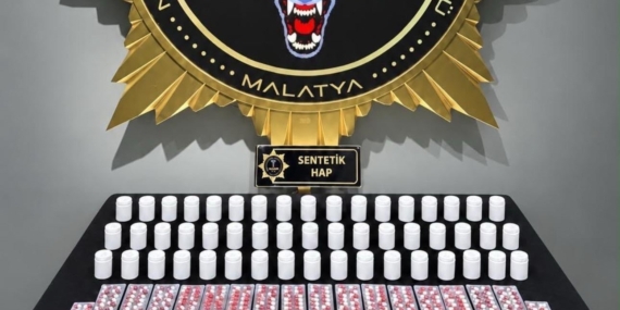 Malatya’da 3 Bin 601 Sentetik Ecza Ele Geçirildi