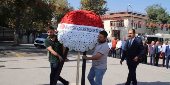 Malatya’da Ahilik Haftası Anıt Sunumuyla Kutlandı
