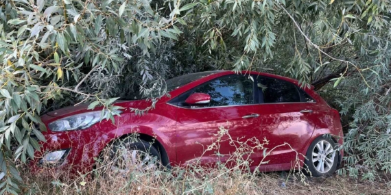 Malatya’da Otomobilin Şarampole Devrilmesiyle Bir Kişi Yaralandı