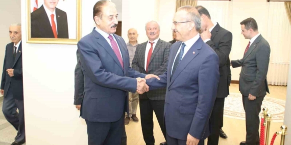 MESOB Heyetinden Vali Seddar Yavuz’a Ahilik Haftası Ziyareti