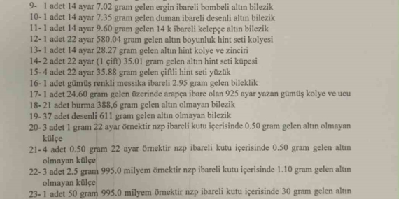 Tançalan’ın Düğününde Sahte Altın Skandalı