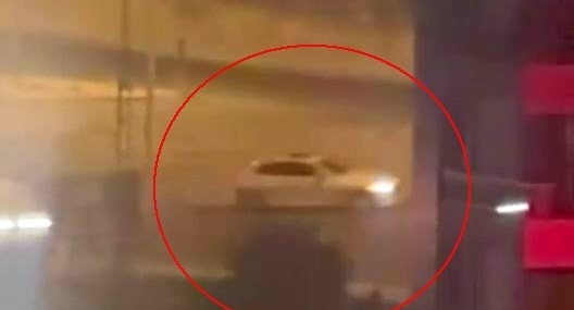 Vatandaşlara Geceyi Zehir Eden Drift Olayı