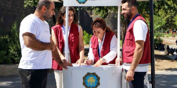 Yerinde Çözüm Ekipleriyle 800 Vatandaşla Saha Çalışması