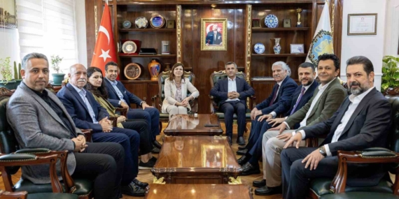 AK Parti Diyarbakır İl Başkanlığından DBB’ye Ziyaret Gerçekleştirildi