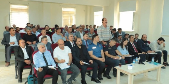 Çüngüş Mahalle Muhtarlar Toplantısı Yapıldı