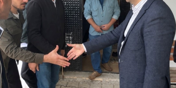 Dicle Kaymakamı Atış’tan Öğrenciler, Öğretmenler ve Vatandaşlarla Birlikte Buluşma