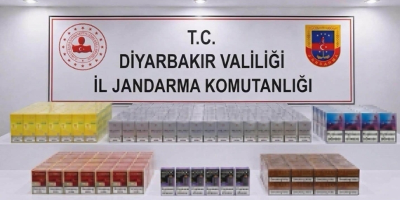 Diyarbakır’da Gümrük Kaçağı Malzeme Operasyonu