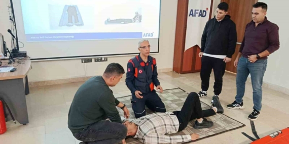 Elazığ’da Arama Kurtarma ve Çadır Kurulumu Eğitimi