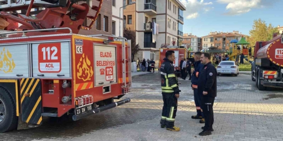Elazığ’da Ev Yangını Olayı