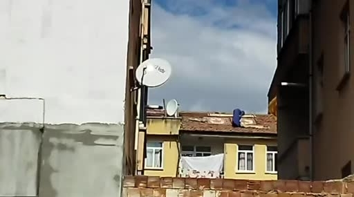 Elazığ’da Kadının Çatıdaki Cesur Eylemi: Canını Hiçe Sayarak Halı Serdi