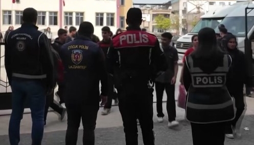 Gaziantep’te Okul Çevresi Güvenlik ve Asayiş Uygulamaları