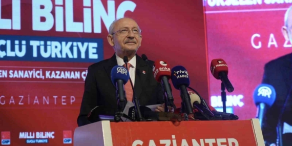 Kılıçdaroğlu, Gaziantep’te Sanayi ve Tarım Vizyonunu Anlattı