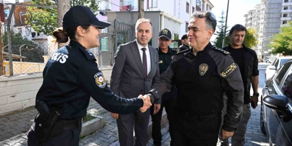 Mareşal Fevzi Çakmak Polis Merkezi Kadın Başkomisere Emanet