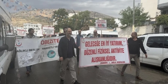 Obeziteye Dikkat Çekmek için Yürüyüş Organizasyonu