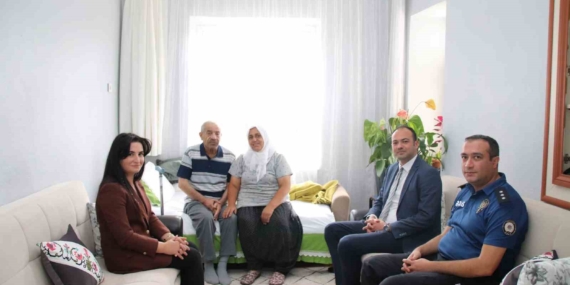 Pütürge’de Yaşlı ve Rahatsız Vatandaşlara Ev Ziyareti